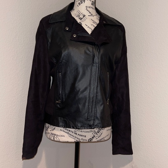 Tart Vegan Leather jacket size Medium - Picture 1 of 10